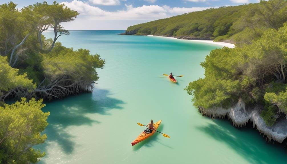 adventurous water sport activity