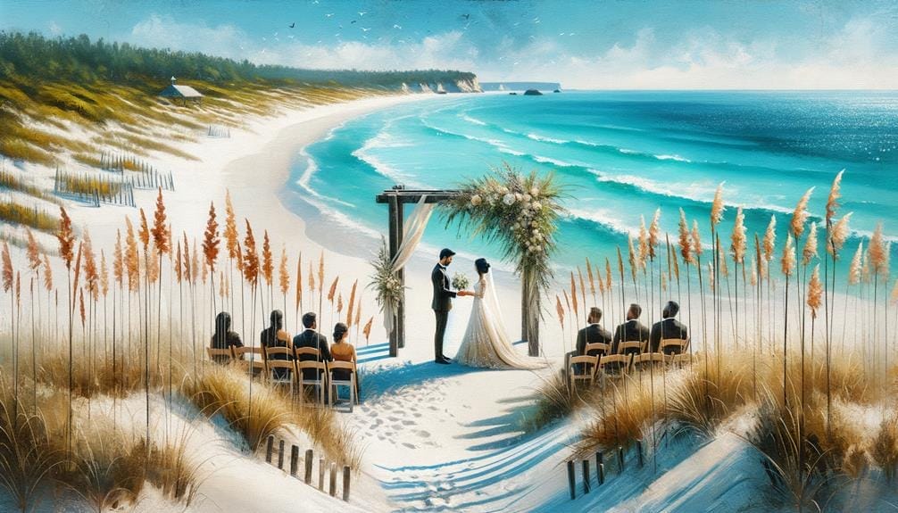 beachfront weddings in grayton