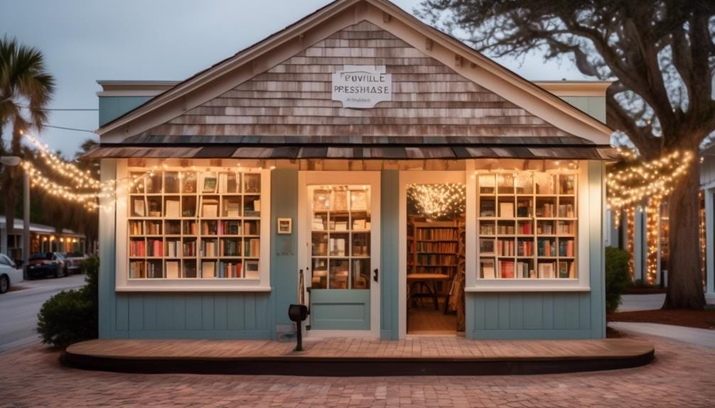 charming bookstore in alys beach