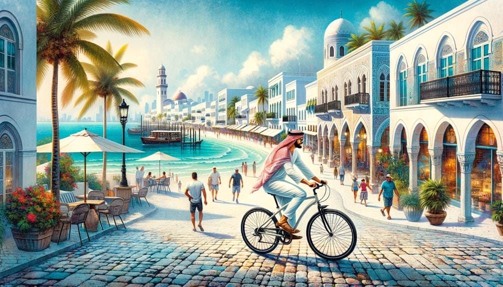 coastal biking in alys