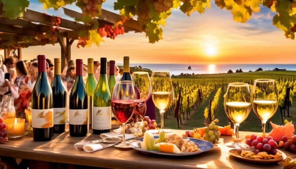 coastal celebration of wine