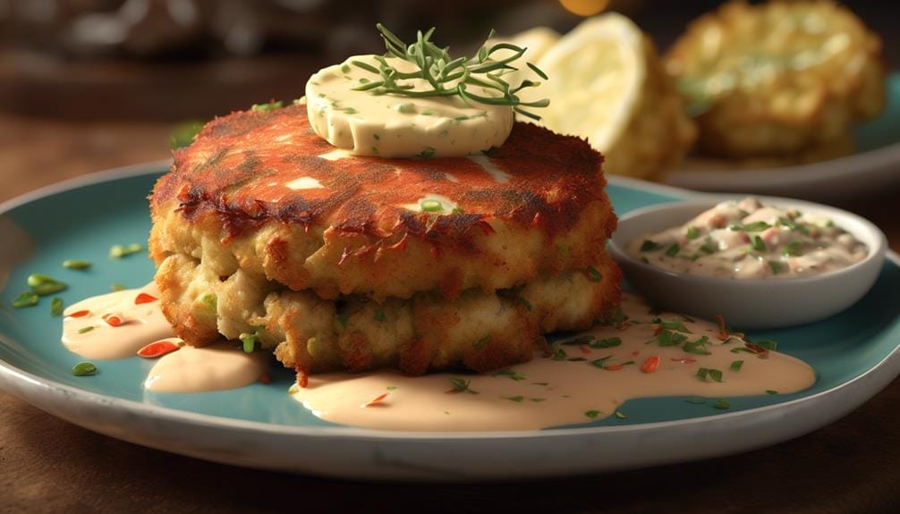 delicious and flavorful crab cakes