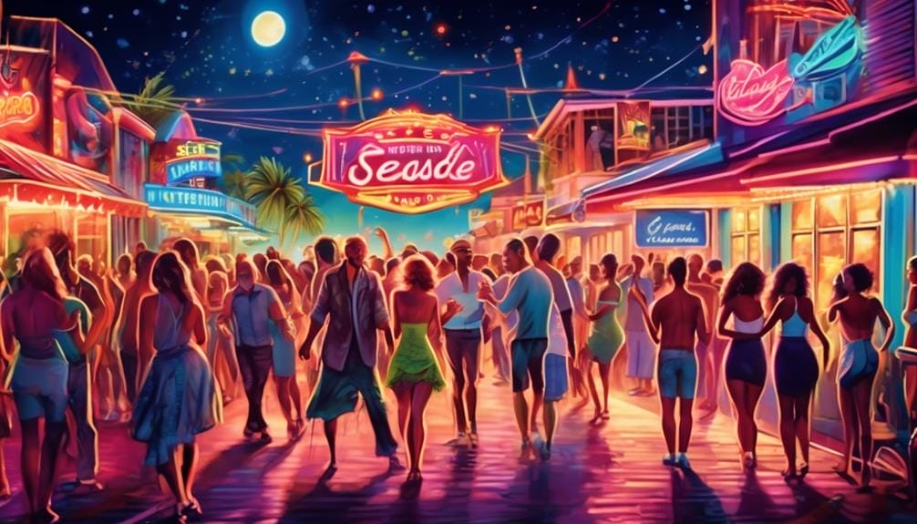 fun filled evening by seaside