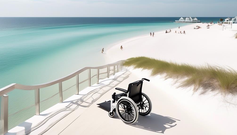 improved beach wheelchair access