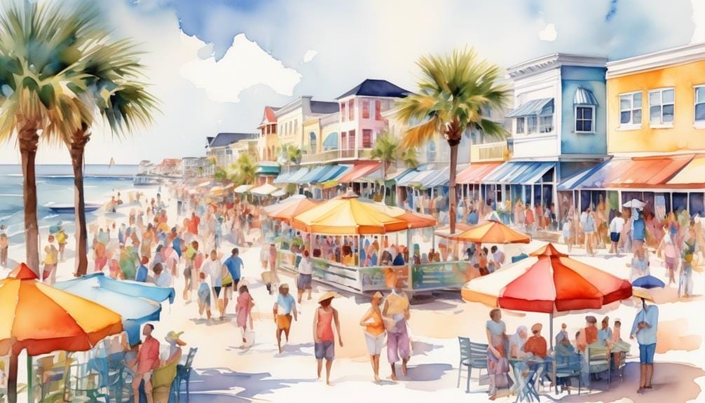 lively coastal communities