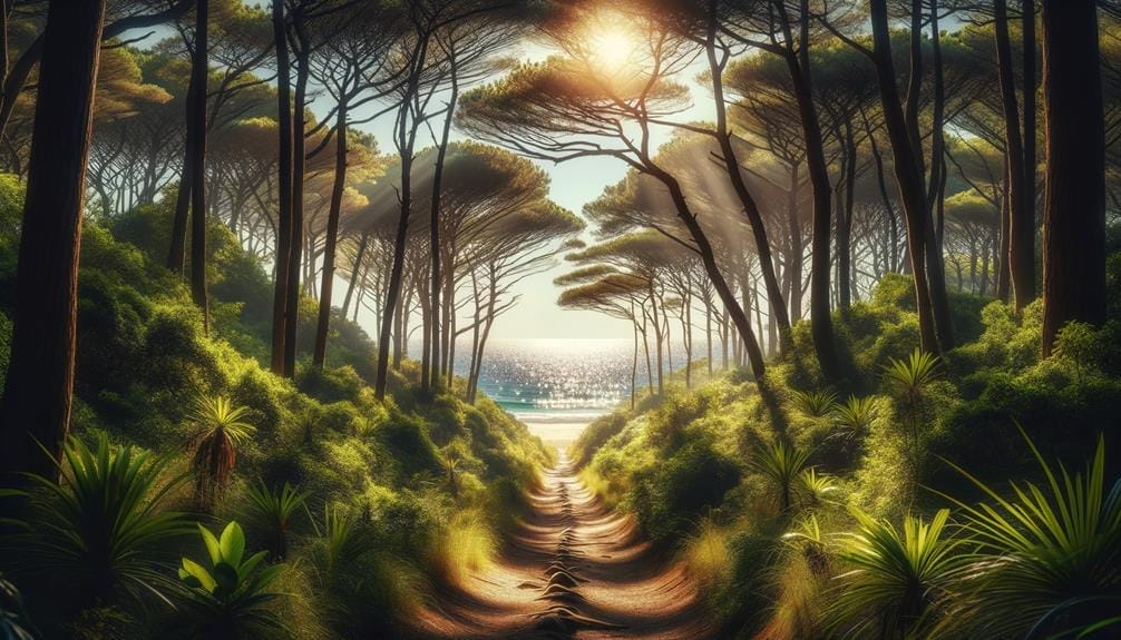 scenic trails in rosemary
