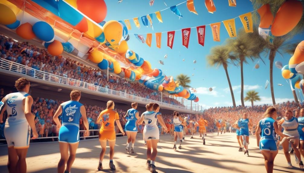 thrilling athletic events and rivalries