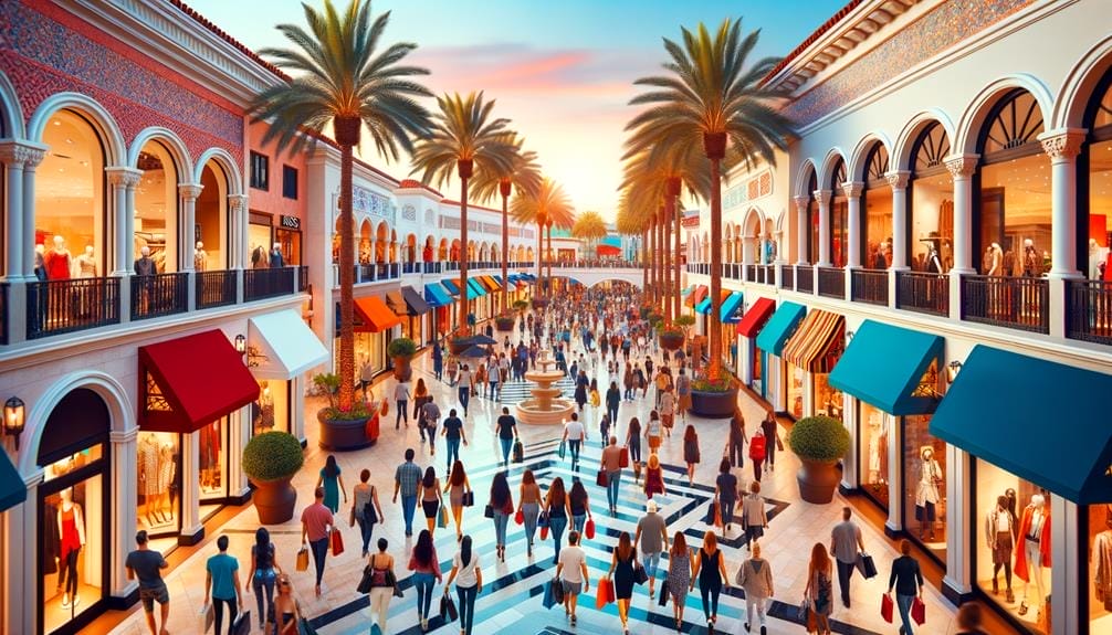 thriving shopping centers in destin