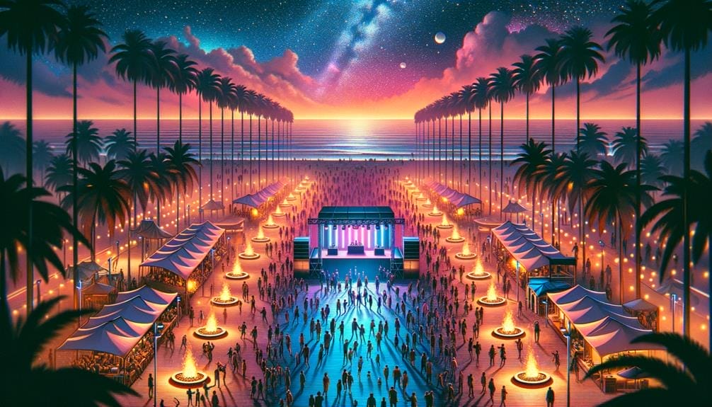 vibrant nightlife in destin