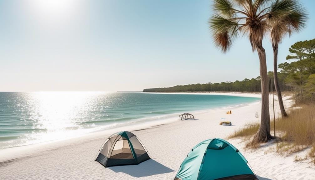 wide range of camping options